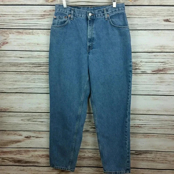 Vtg Levis 550 12s/29" Relaxed High Rise Mom Jeans - Picture 1 of 8